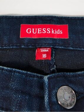Guess Dark Indigo Denim Jeans - Blue
